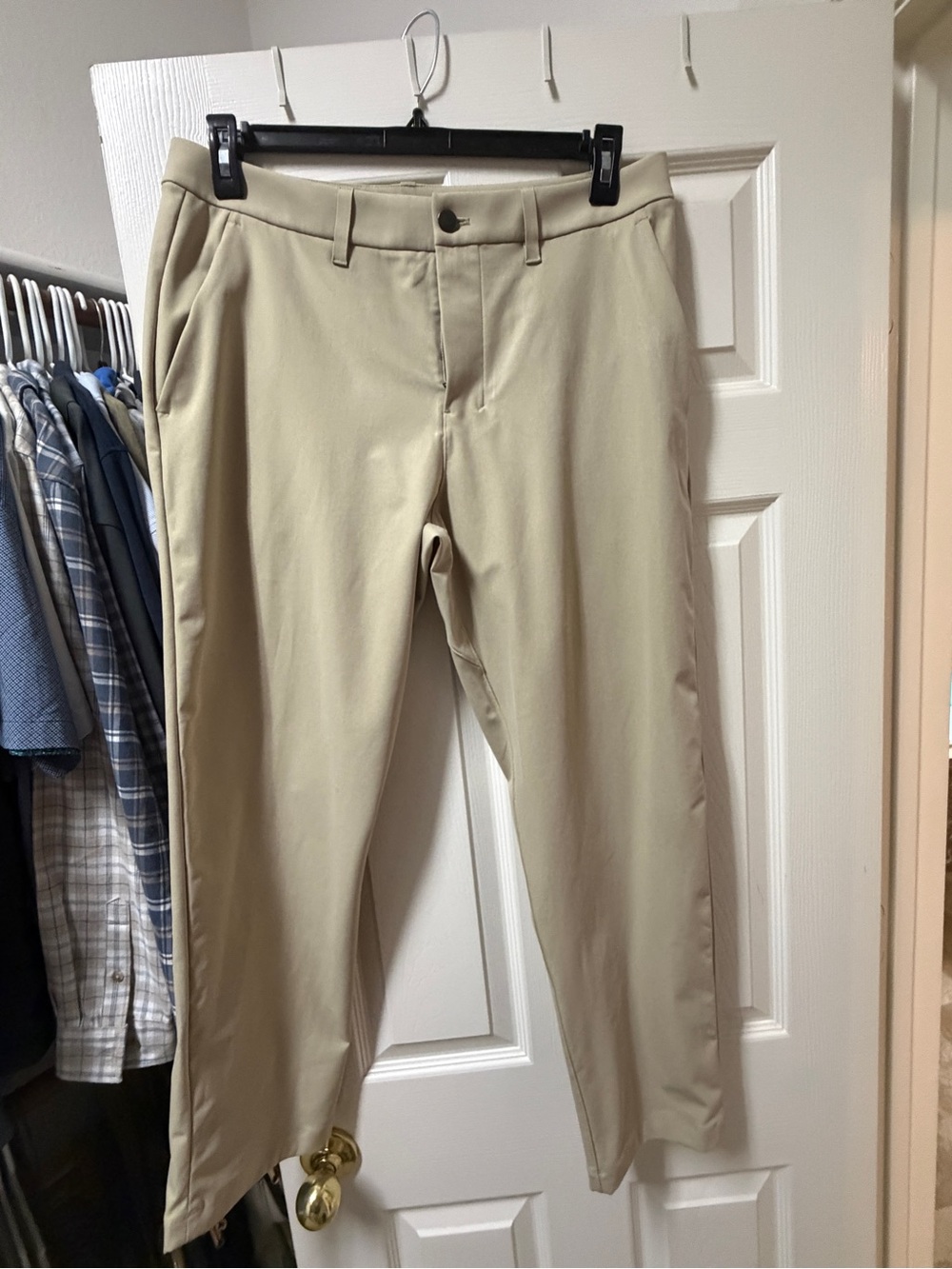 lululemon athletica Men's Tan Performance Chinos